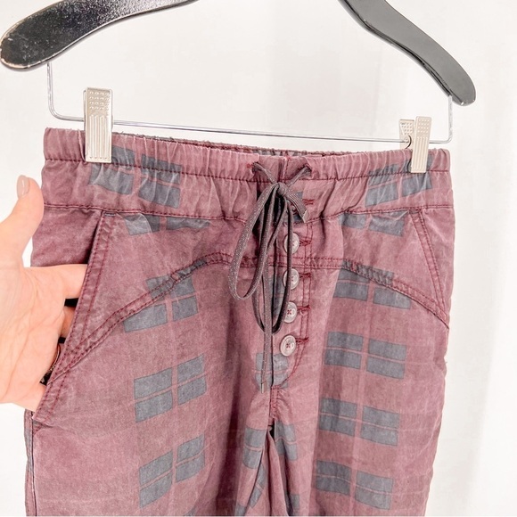 By Anthropologie Jacquie Button Fly Jogger Pants - Picture 3 of 7